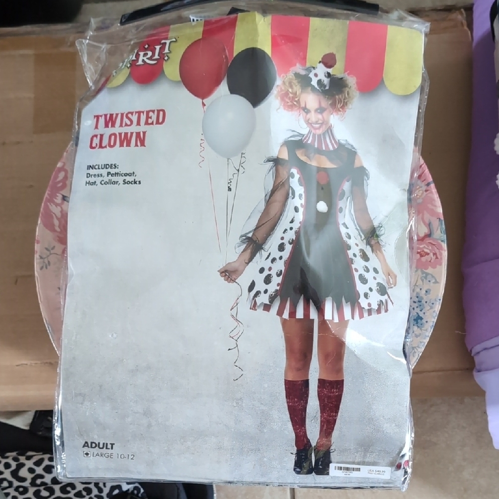 Twisted Clown Costume for Kids